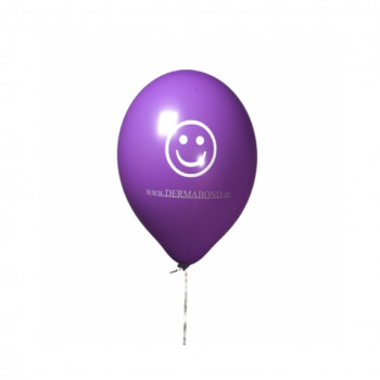 Reclameballon, 35 cm Ø, 1 zijde bedrukt